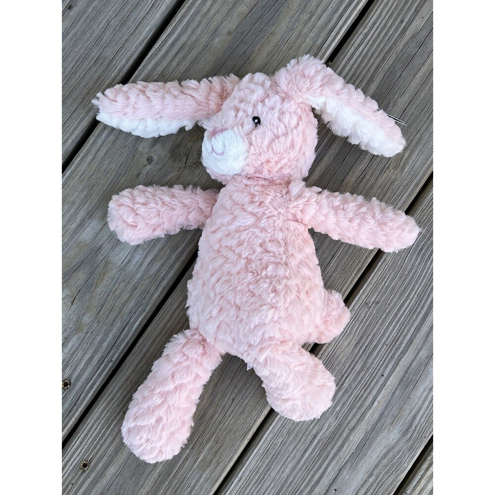 Mary Meyer Pink Bunny Rabbit Baby Plush Toy Stuffed Animal Friend New